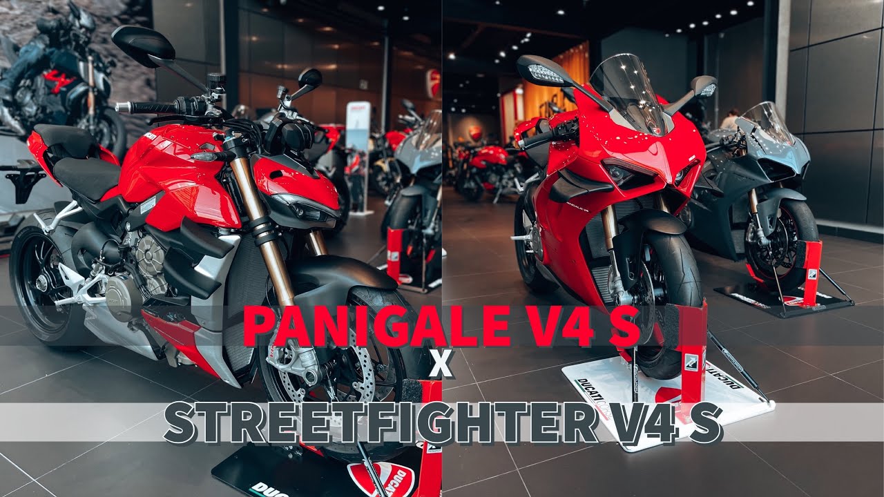 PANIGALE V4S OU STREETFIGHTER V4S? - YouTube