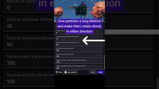 How To Use Particles - Make Falling Leaves In Your Game - GDevelop