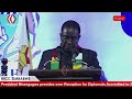 President Mnangagwa full speech at Reception for Diplomats Accredited to Zimbabwe