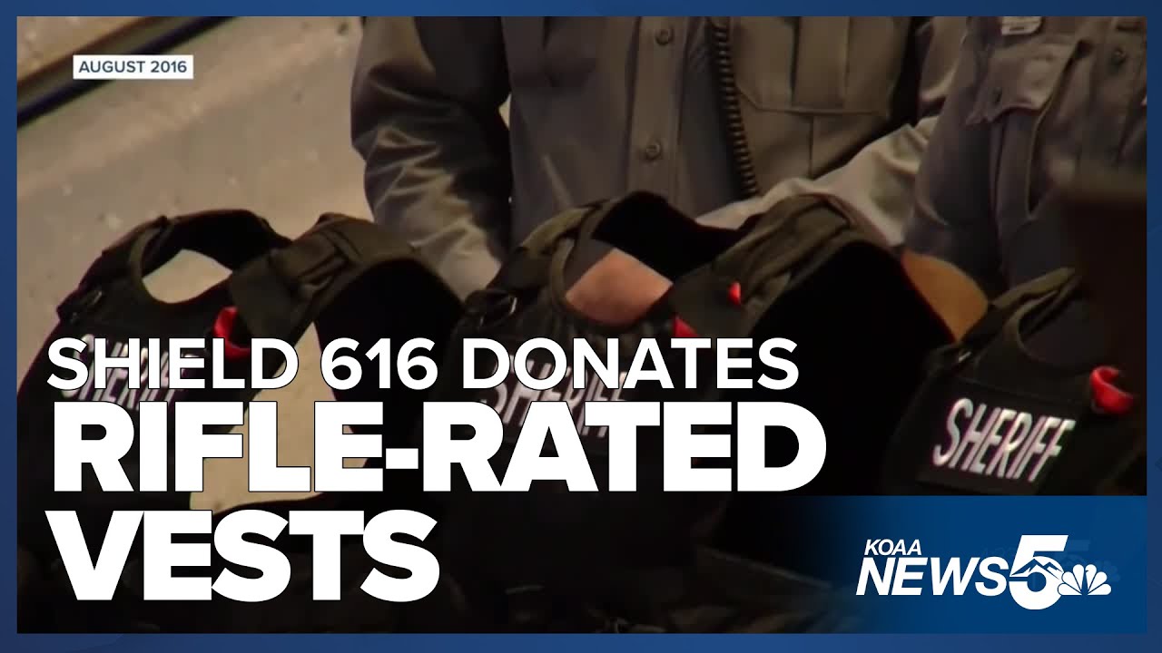 Shield 616 Is Donating Six Rifle Rated Vests To Manitou Springs Police