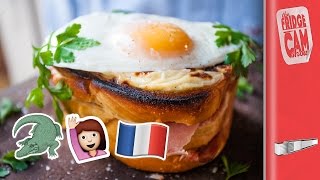 How to make a Croque Madame Sandwich Recipe... with emojis! | Sorted Food