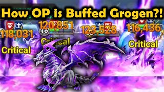 How Op is Buffed Grogen!? - Summoners War