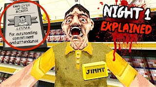 Night Of The Consumers NEW UPDATE STORY & ENDING EXPLAINED (Night 1)