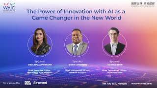 WAIC 2021 SEA: The power of Innovation with AI as a game changer in the new world