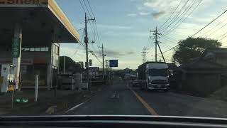 茨城県石岡市国道6号国府市内への坂道シリーズ。茨城県石岡市きみチャン寝る。