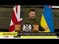 ukraine war uk on forward leading edge in providing support pm