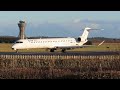 crj 1000 cityjet arrival and departure at newcastle airport