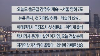 [이시각헤드라인] 1월 4일 라이브투데이1부 / 연합뉴스TV (YonhapnewsTV)