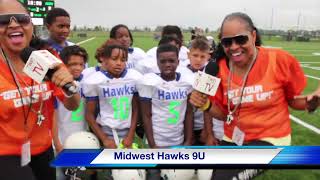 TwinSportsTV: Interview with Midwest Hawks 9U @ The Midwest Youth Football Get Ranked Classic