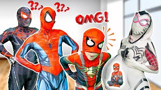 TEAM SPIDER MAN in REAL LIFE | Spiderman Destroy Joker Rescue White Spider ( Action Real Life)