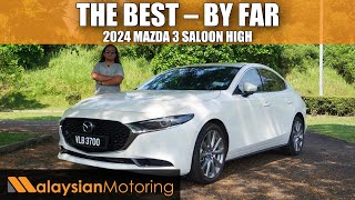 2024 Mazda 3 Sedan High Review – The Best, By Far | #Review