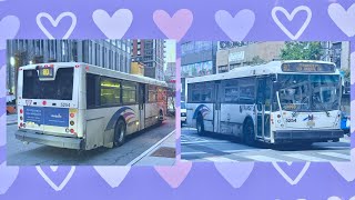 NJ Transit 80 EXCHANGE PLACE VIA JOURNAL SQUARE BERGEN/MONTGOMERY (NABI 416.15 #5254)