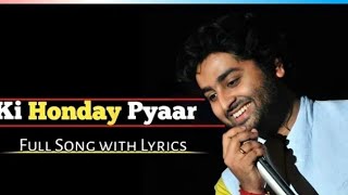 Ki Honda Pyaar Lyrics | Jabariya Jodi | Arijit Singh | Arijit Singh fan page