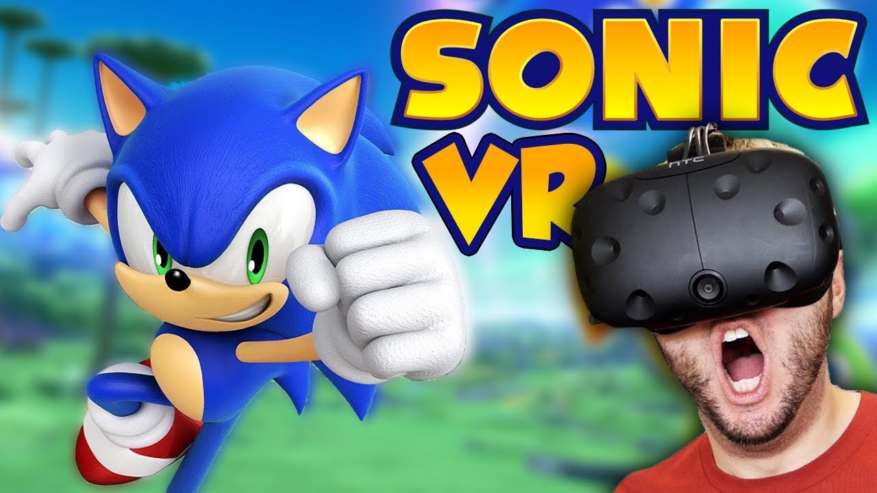 Sonic The Hedgehog In Virtual Reality Sonic Vr Gameplay Htc Vive