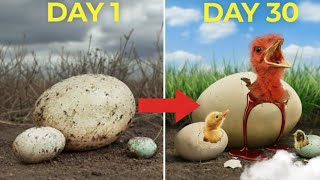 World's Biggest Vs Smallest Egg - Hatching Experiment