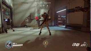 Overwatch Reaper and Widowmaker interaction