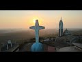 mudipu st. joseph vaz shrine drone view mangalore diocese