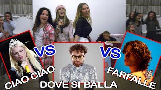 CIAO CIAO vs DOVE SI BALLA vs FARFALLE: Medley contest