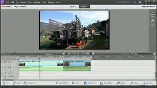 Premiere Elements Tutorial - Adding clips, slice, trim, and ripple edits