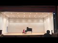 제주 김채연 제 2회 섬아이 전국학생 콩쿨 대상 타란텔라 tarantella op.77 no.6