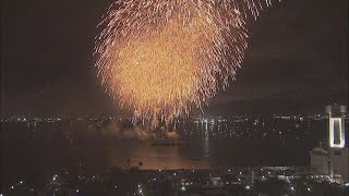 【名古屋みなと祭】 海の日に約3000発の花火が夜空を彩る　名古屋・港区