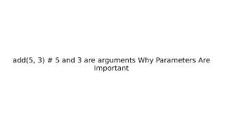 Function Parameters and Return Values Explained | Beginner Programming Tutorial