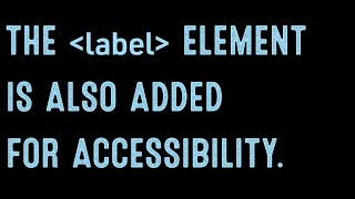 Coding for Beginners: Using the Label Element for Form Accessibility