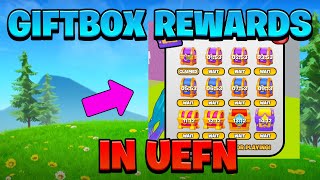 GIFTBOX WITH REWARDS IN FORTNITE CREATIVE (UEFN)