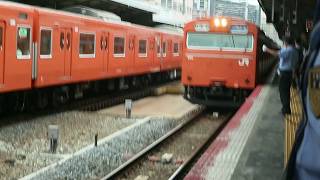 大阪環状線103系 内回り＆桜島線直通最終列車　京橋駅到着