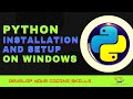 V1 - Python Installation on Windows