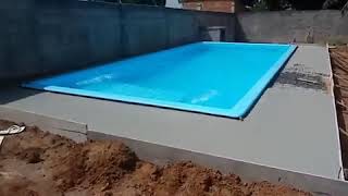 Piscina de fibra 8 metros