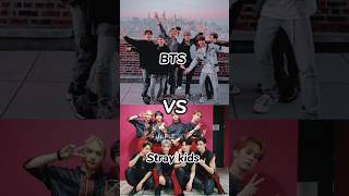 BTS vs Stray kids ✅ (no hate) #bts #shorts #kpop #straykids #jimin #jungkook #rm #felix