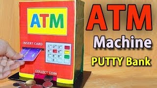 How to Make ATM Machine at Home | DIY Craft for Kids