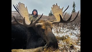 Late season Moose hunting British Columbia Canada