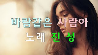 바람같은 사람아(K-pop trot music) 노래 진 성