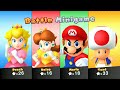 Mario Party 10 - Peach vs Daisy vs Mario vs Toad - Mushroom Park