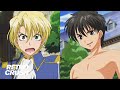 Wolfram was shocked when Yuri took off his shirt during a duel | Kyo Kara Maoh! (2004)