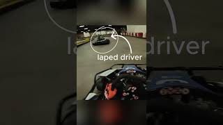 Crash while trying to overtake a laped driver at karting at a rentalkarting track  #karting #racing