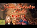 Johann Sebastian Bach - BWV 13 Cantata 'Meine Seufzer, meine Tränen' in D minor