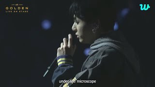 Jungkook 'Hate You' GOLDEN Live on Stage (with Lyrics)