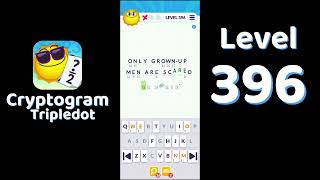 Cryptogram Tripledot Level 396 Answer | SolutionGuruji