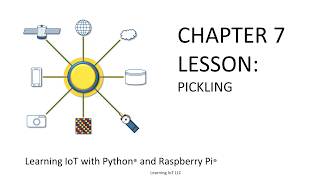 Learning IoT with Python and Raspberry Pi: Pickling in Python Lesson