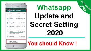 whatsapp new cool updates November 2020