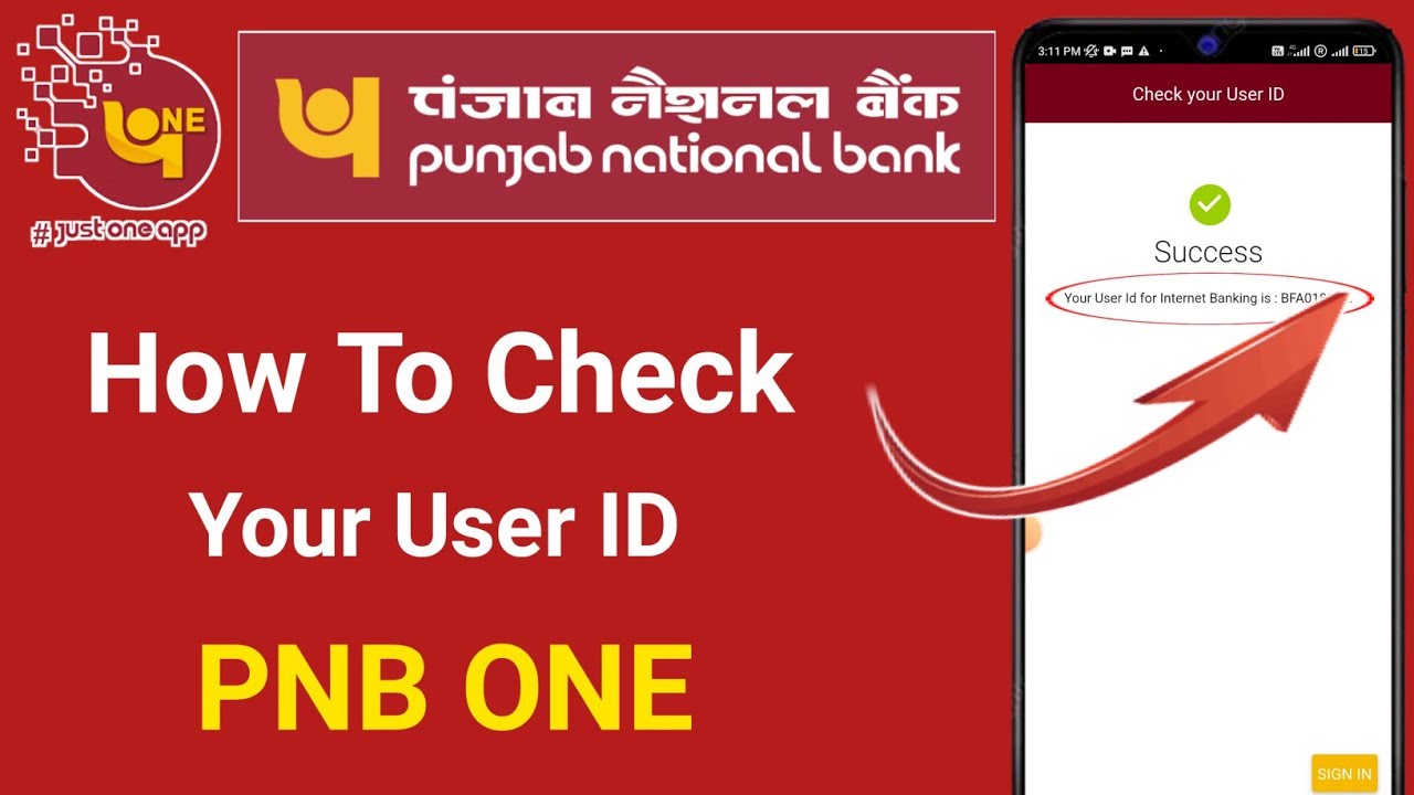 How To Check Your User Id In Pnb One App | Pnb One App Par User Id ...