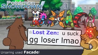 Salty Showdown Player gets OVERCONFIDENT about GUTS URSARING