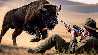 Hunting American bison with guns is unreasonable