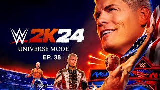 WWE 2K24 UNIVERSE MODE - NXT TAKEOVER LONDON - EP. 38 (PS5 Gameplay)