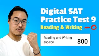 [Solved Live] Digital SAT Reading \u0026 Writing, Practice Test 9