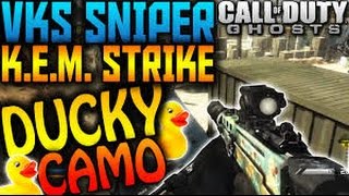 Awesome Sniper "KEM STRIKE" w/VKS! (Call of Duty Ghosts)
