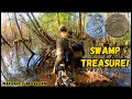 Metal Detecting the SWAMP! Found Buried Treasures from 200+ Yrs Ago!